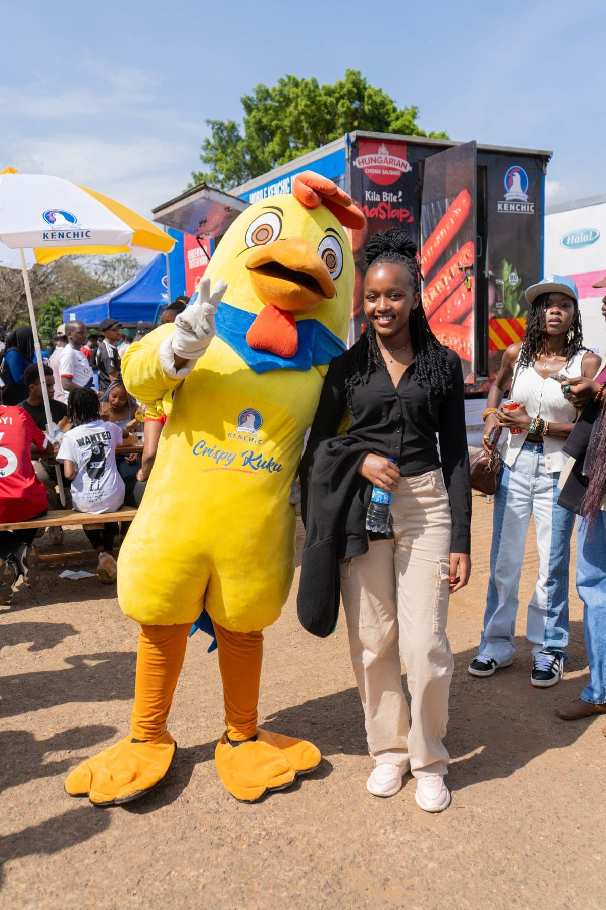 Vertical event photography at festival